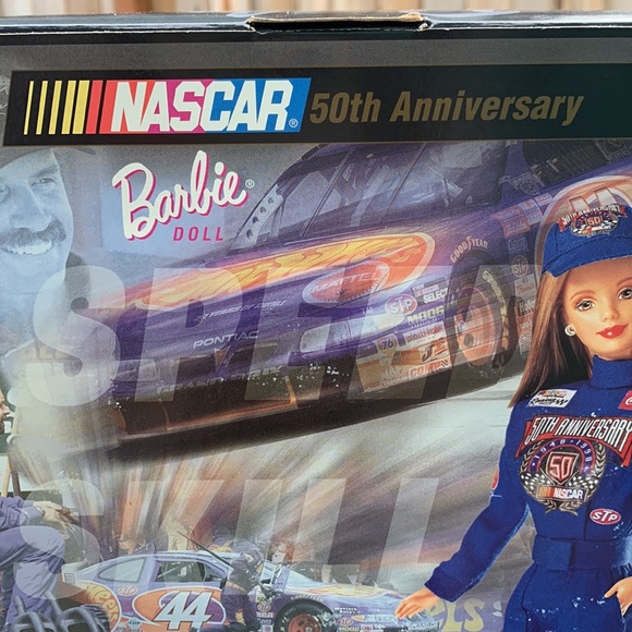 NASCAR Barbie 50th Anniversary with box and certificate - Picture 14 of 14